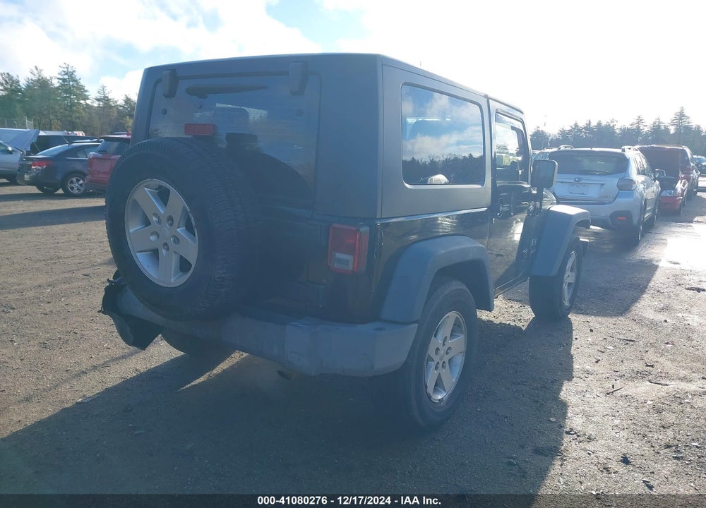 2009 JEEP WRANGLER X VIN: 1J4FA24189L733814