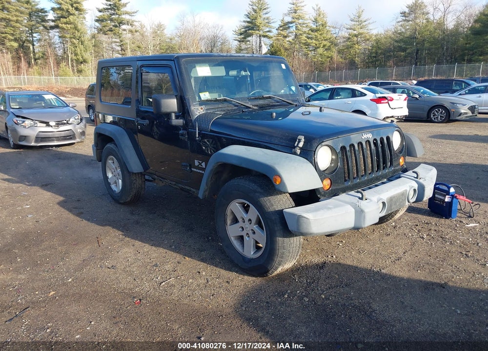 2009 JEEP WRANGLER X VIN: 1J4FA24189L733814