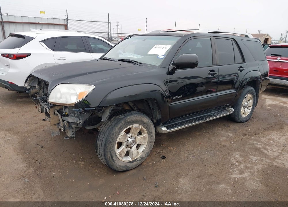 2003 TOYOTA 4RUNNER LIMITED V8 VIN: JTEZT17R238001953
