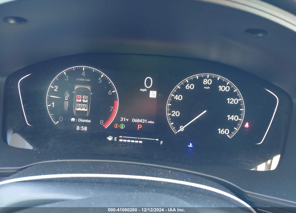 2022 HONDA CIVIC EX VIN: 2HGFE1F79NH308276