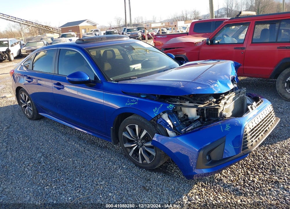 2022 HONDA CIVIC EX VIN: 2HGFE1F79NH308276
