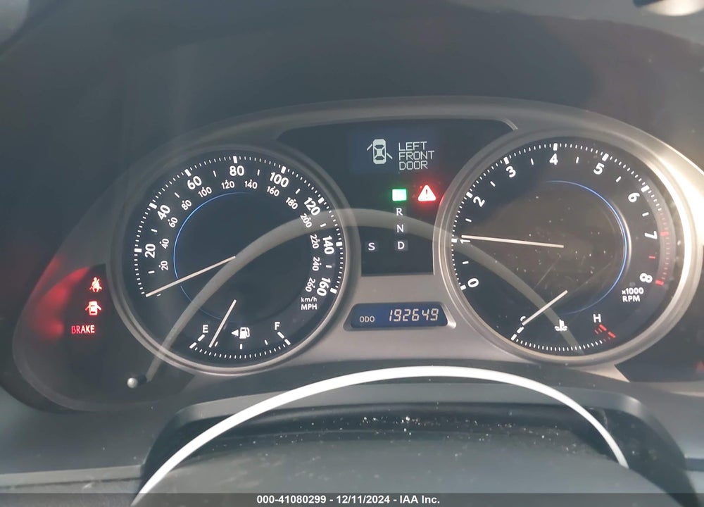 2010 LEXUS IS 250 VIN: JTHBF5C24A5117715