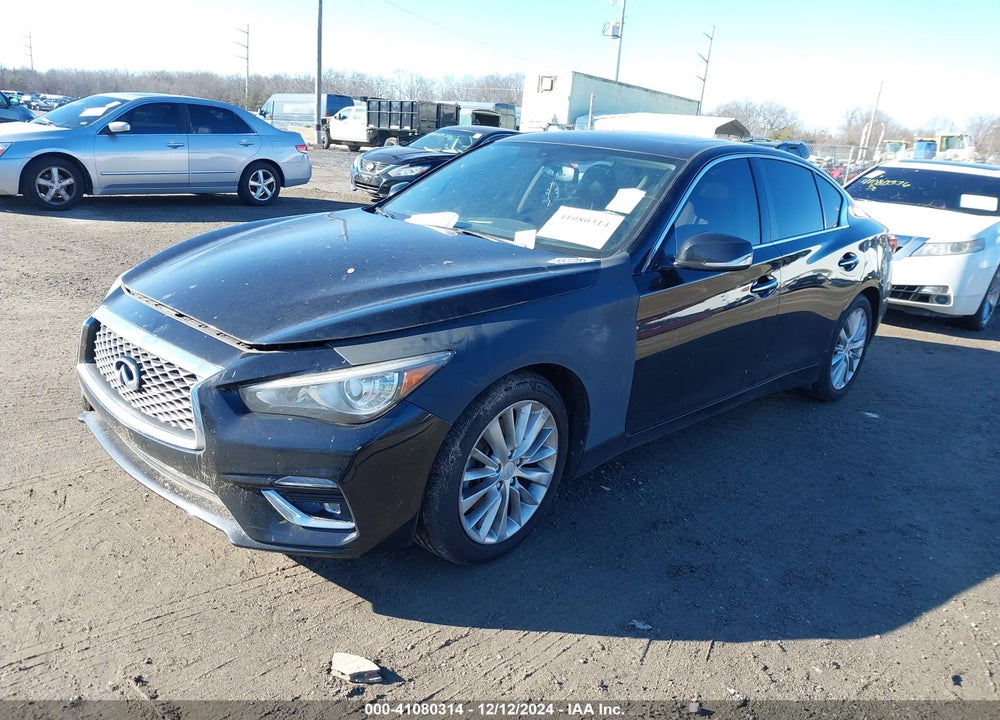 2018 INFINITI Q50 3.0T LUXE VIN: JN1EV7AR1JM430503