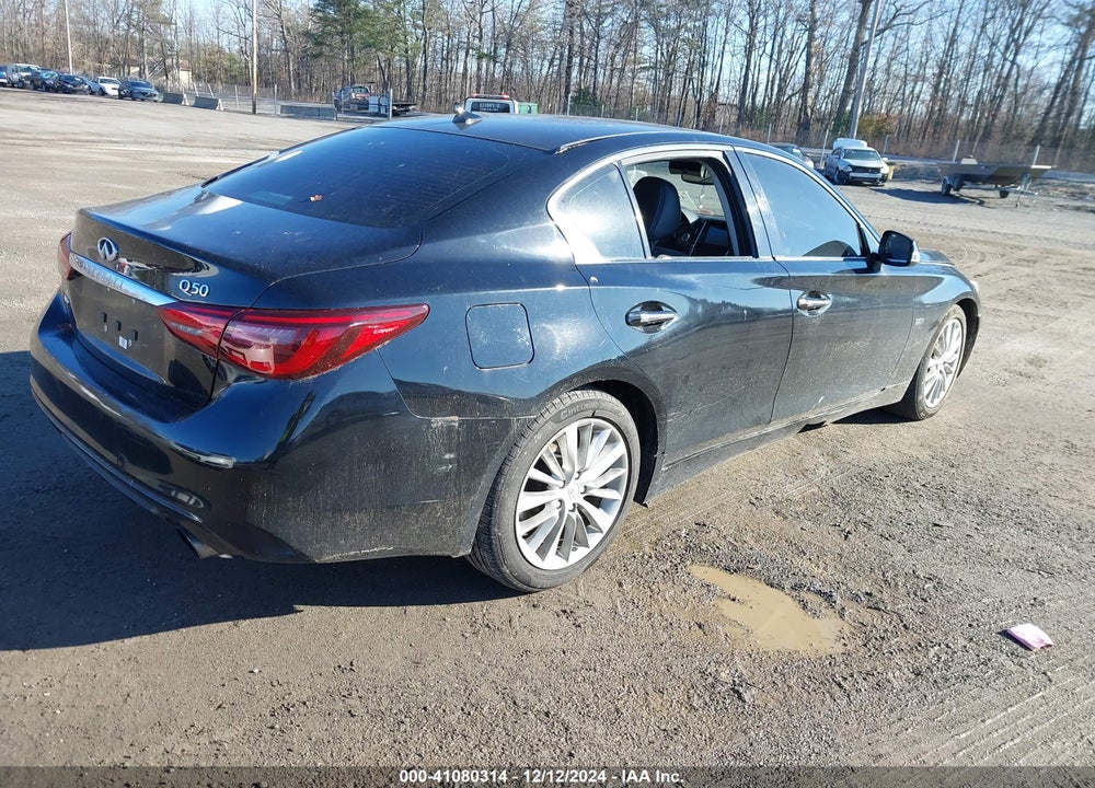 2018 INFINITI Q50 3.0T LUXE VIN: JN1EV7AR1JM430503
