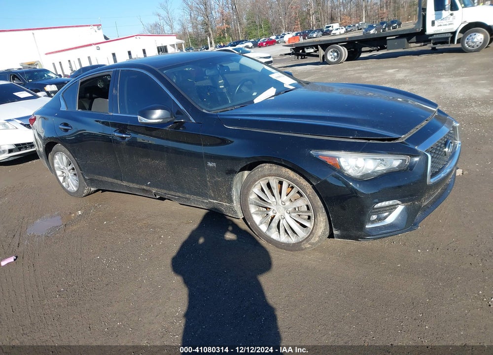 2018 INFINITI Q50 3.0T LUXE VIN: JN1EV7AR1JM430503