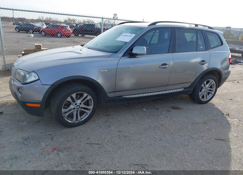 2008 BMW X3 VIN: WBXPC93448WJ18539