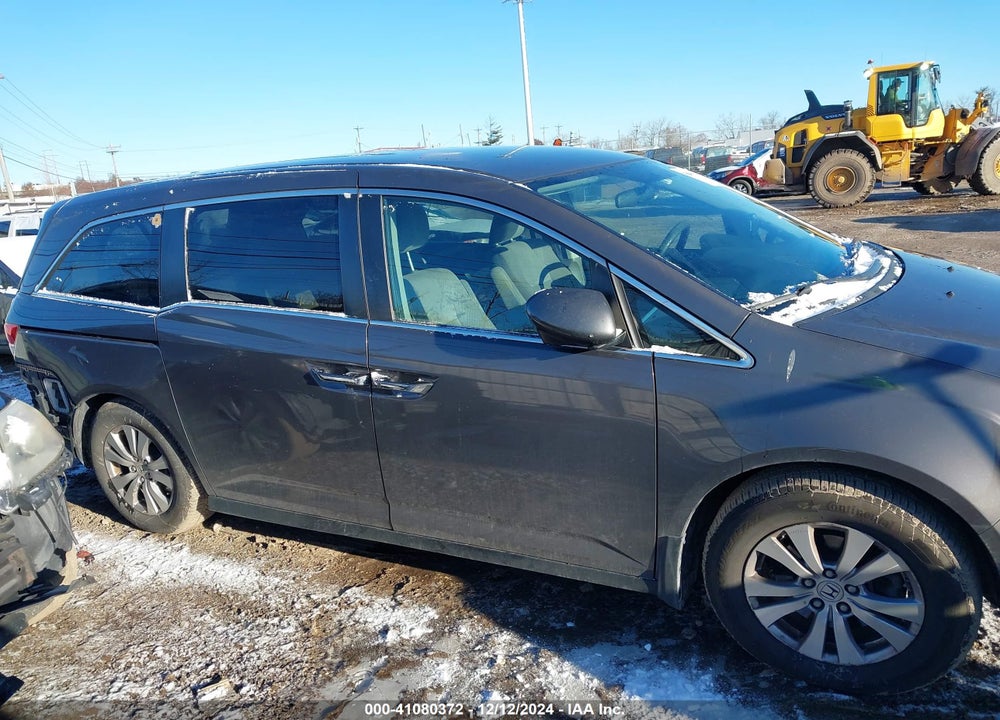 2016 HONDA ODYSSEY SE VIN: 5FNRL5H31GB101263