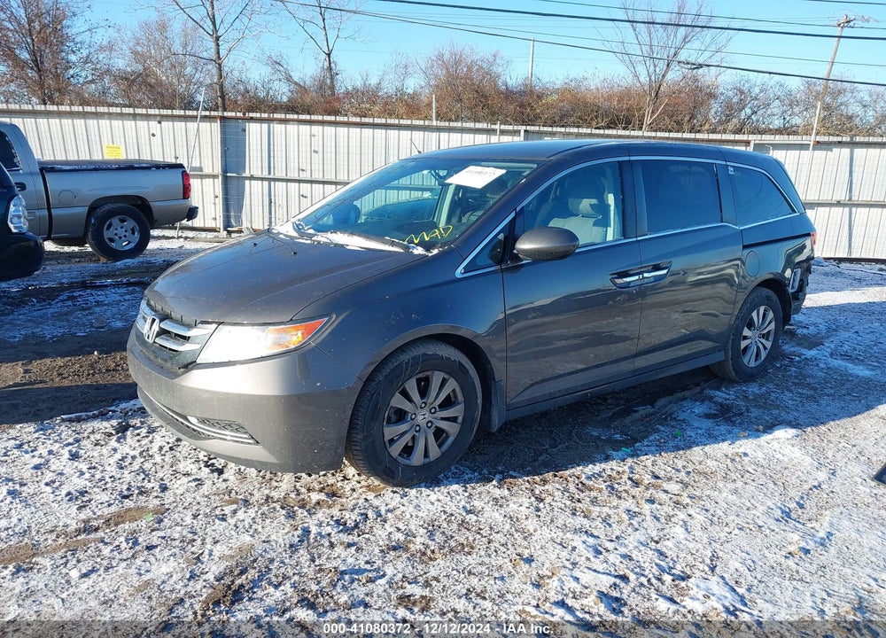 2016 HONDA ODYSSEY SE VIN: 5FNRL5H31GB101263