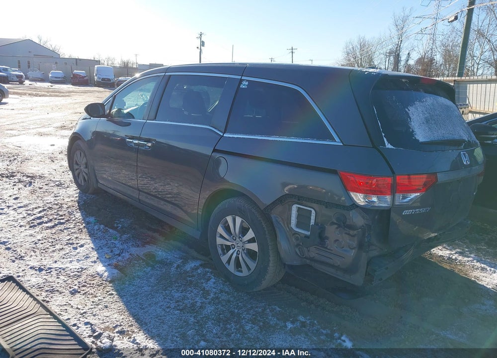 2016 HONDA ODYSSEY SE VIN: 5FNRL5H31GB101263