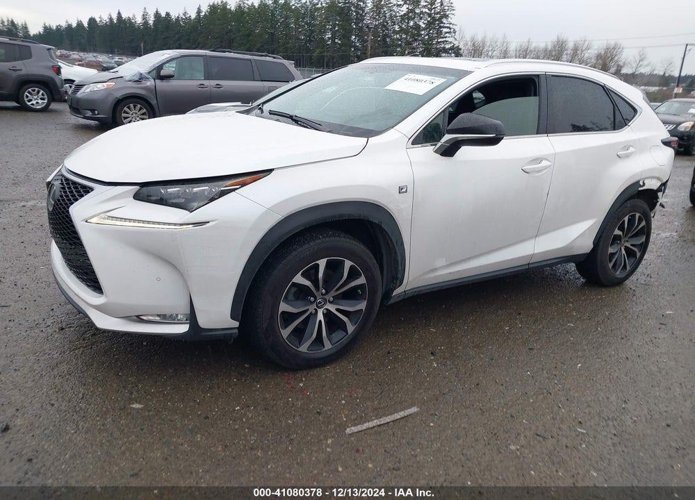 2015 LEXUS NX 200T F SPORT VIN: JTJBARBZ3F2038130