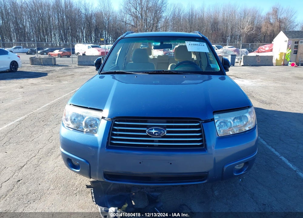 2007 SUBARU FORESTER 2.5X VIN: JF1SG65687H709331