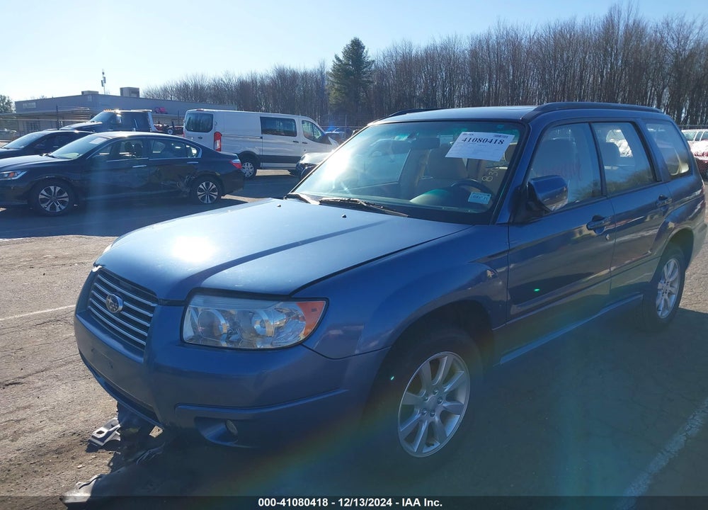 2007 SUBARU FORESTER 2.5X VIN: JF1SG65687H709331
