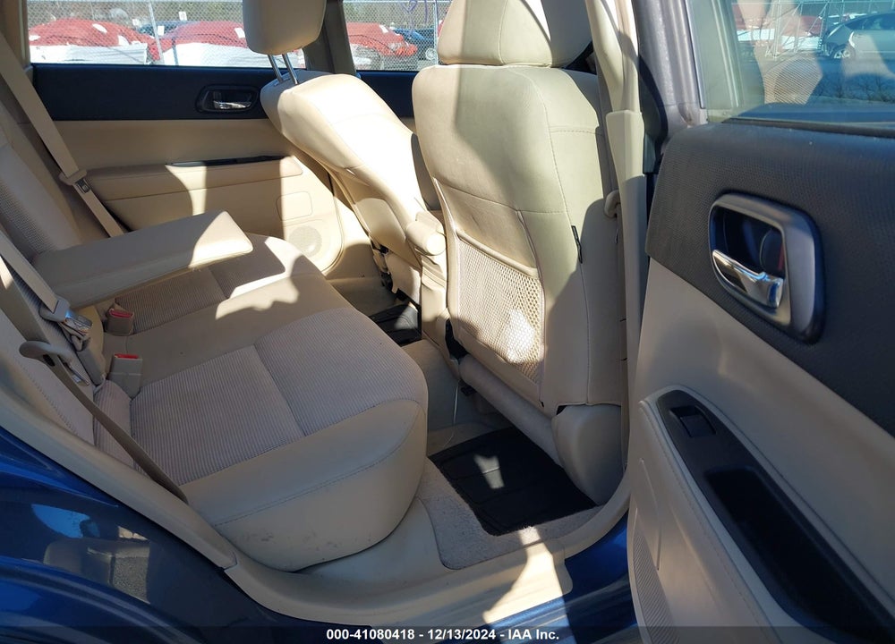 2007 SUBARU FORESTER 2.5X VIN: JF1SG65687H709331