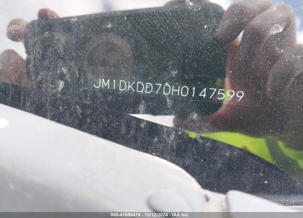 2017 MAZDA CX-3 VIN: JM1DKDD70H0147599