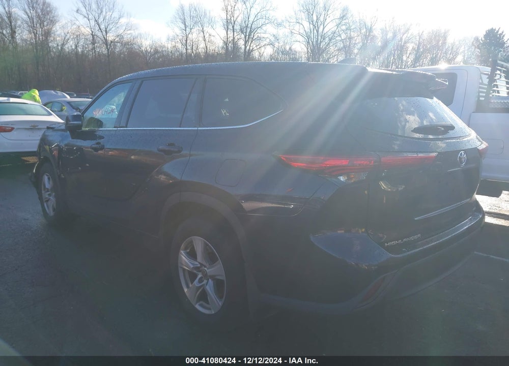2021 TOYOTA HIGHLANDER VIN: 5TDCZRBHXMS558189