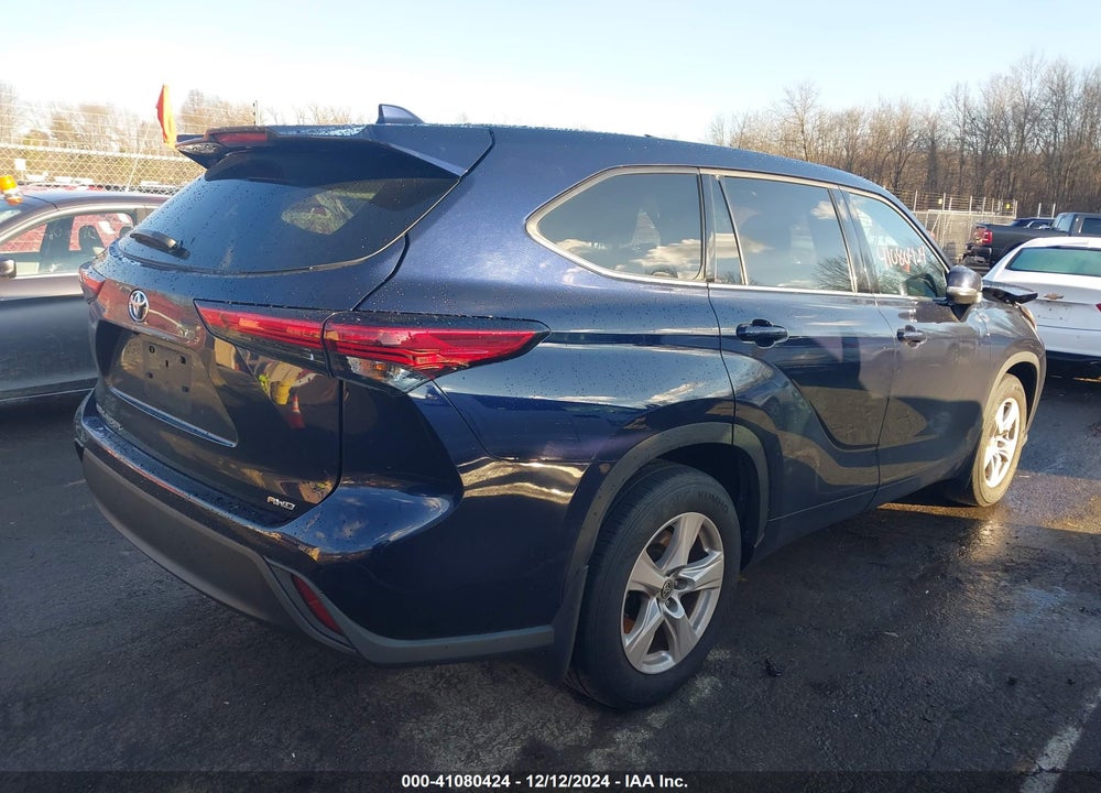 2021 TOYOTA HIGHLANDER VIN: 5TDCZRBHXMS558189