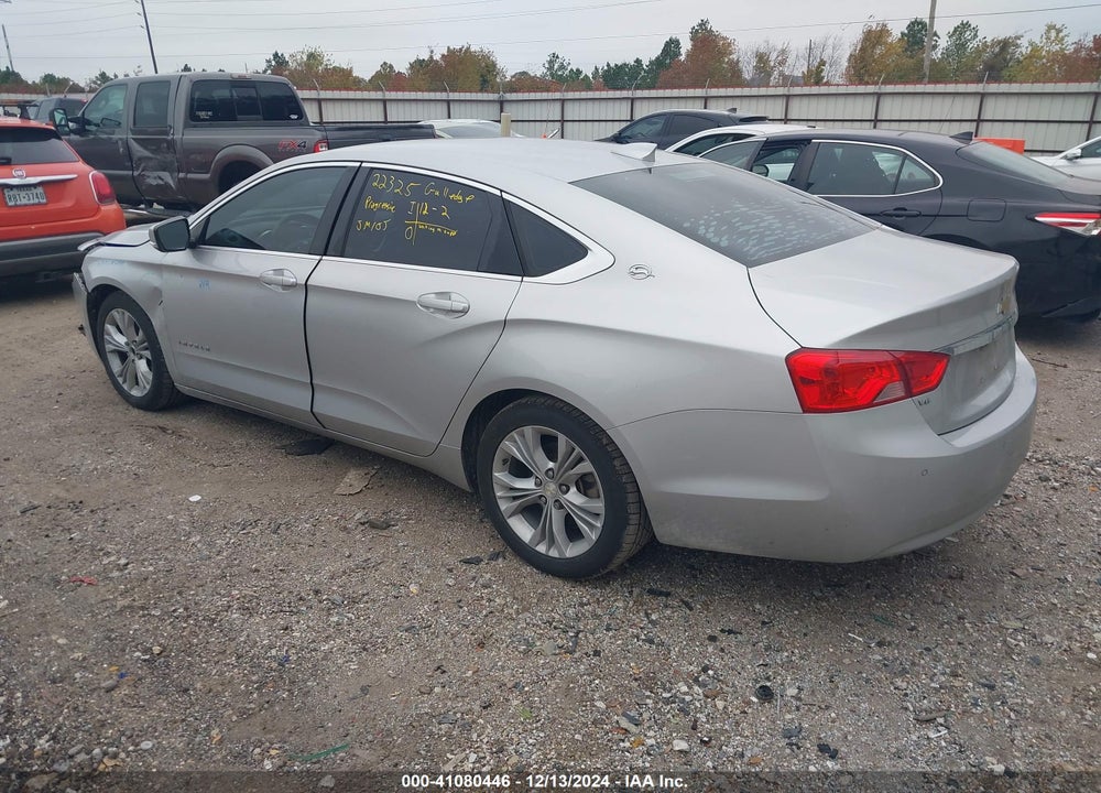 2015 CHEVROLET IMPALA 2LT VIN: 2G1125S37F9294698