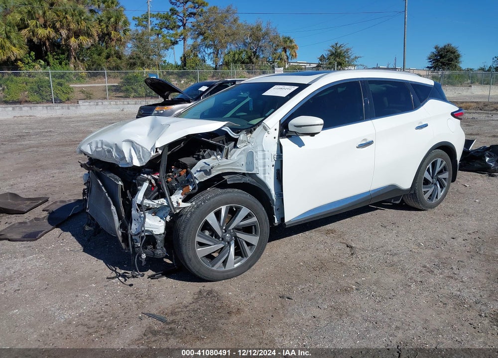 2016 NISSAN MURANO PLATINUM VIN: 5N1AZ2MH5GN112470