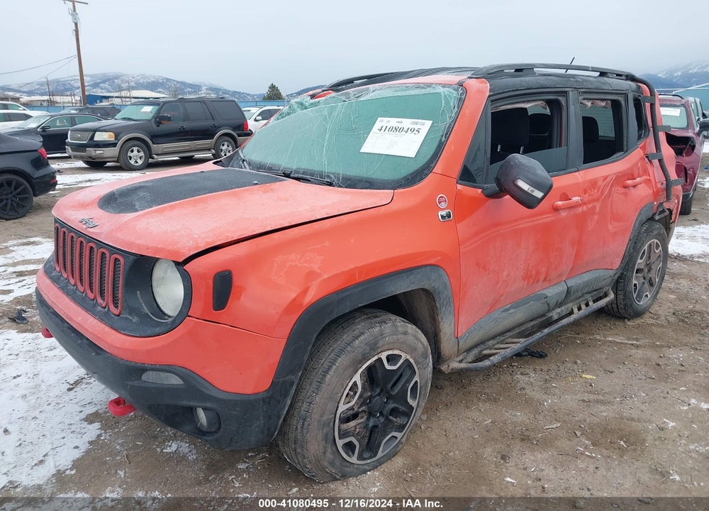 2016 JEEP RENEGADE TRAILHAWK VIN: ZACCJBCT4GPD05968