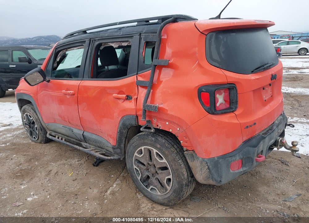2016 JEEP RENEGADE TRAILHAWK VIN: ZACCJBCT4GPD05968