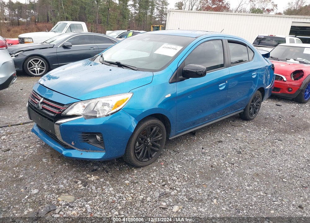 2022 MITSUBISHI MIRAGE G4 BLACK EDITION VIN: ML32FUFJ4NHF05228