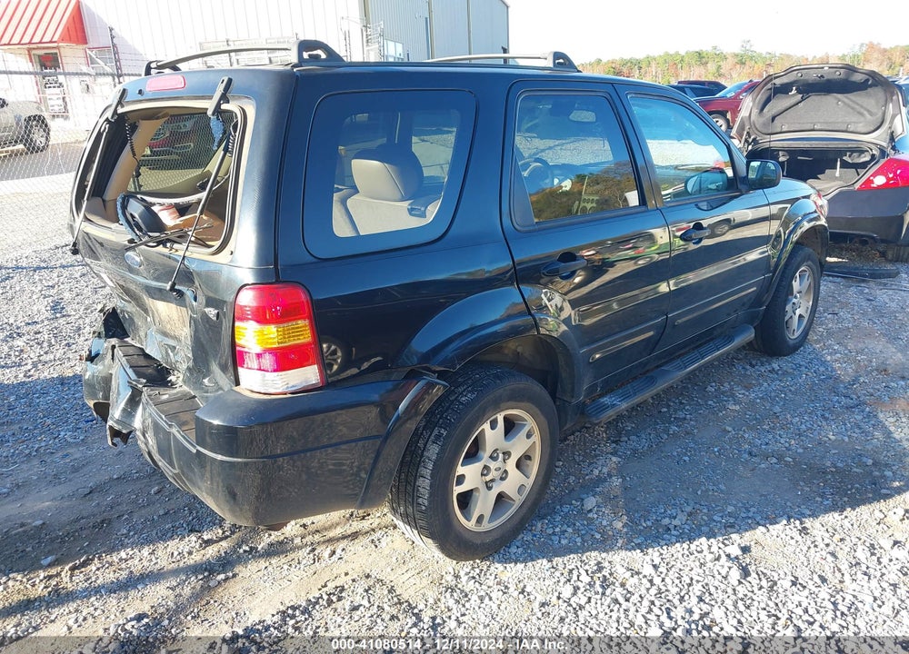 2005 FORD ESCAPE LIMITED VIN: 1FMYU94155KC10065