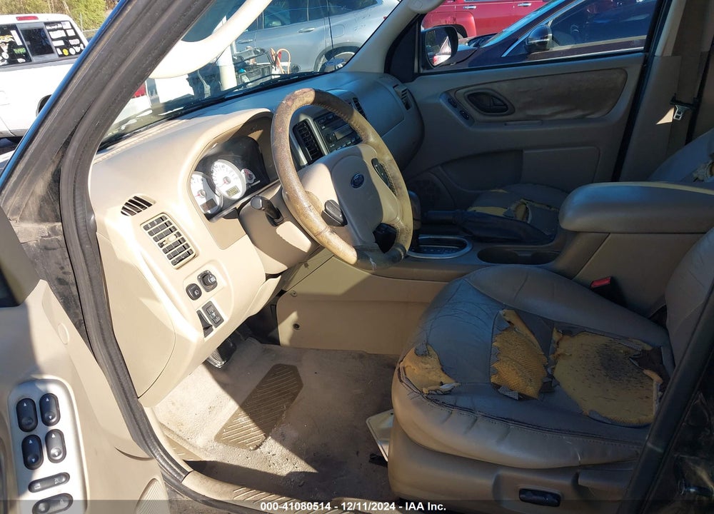 2005 FORD ESCAPE LIMITED VIN: 1FMYU94155KC10065