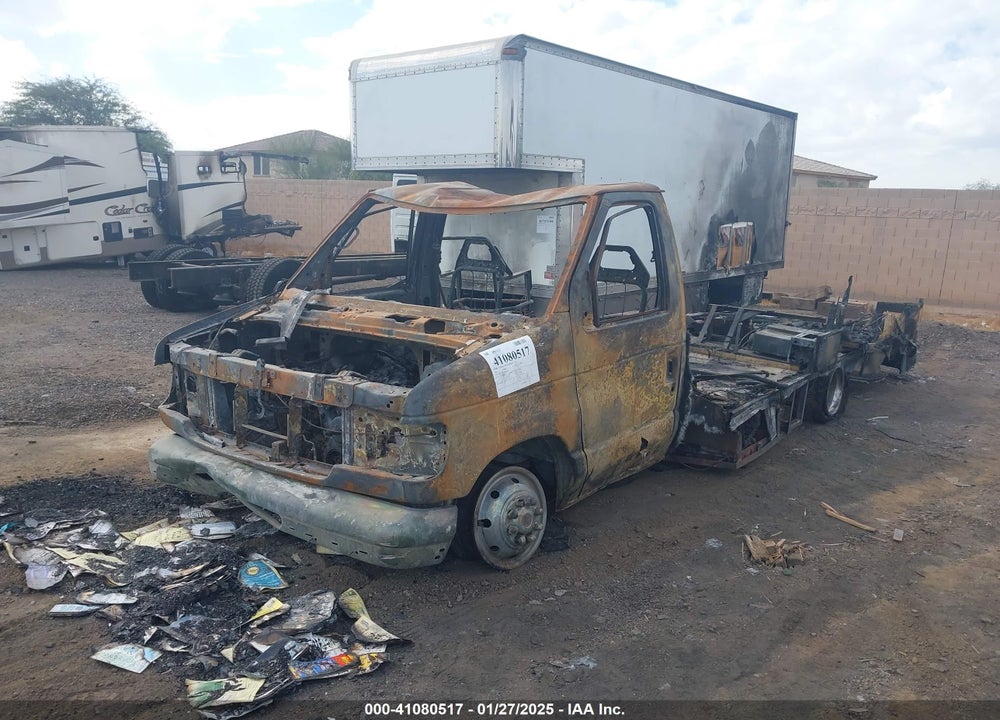 2001 FORD E-350 CUTAWAY STANDARD VIN: 1FDWE35L61HA94559