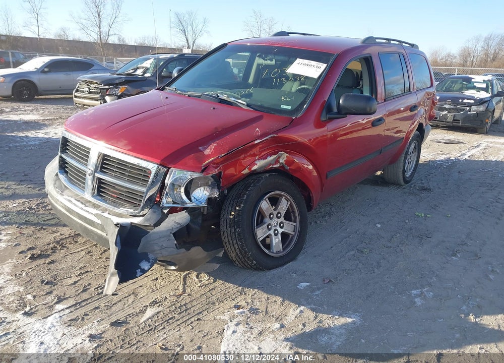 2008 DODGE DURANGO SXT VIN: 1D8HD38K68F113038