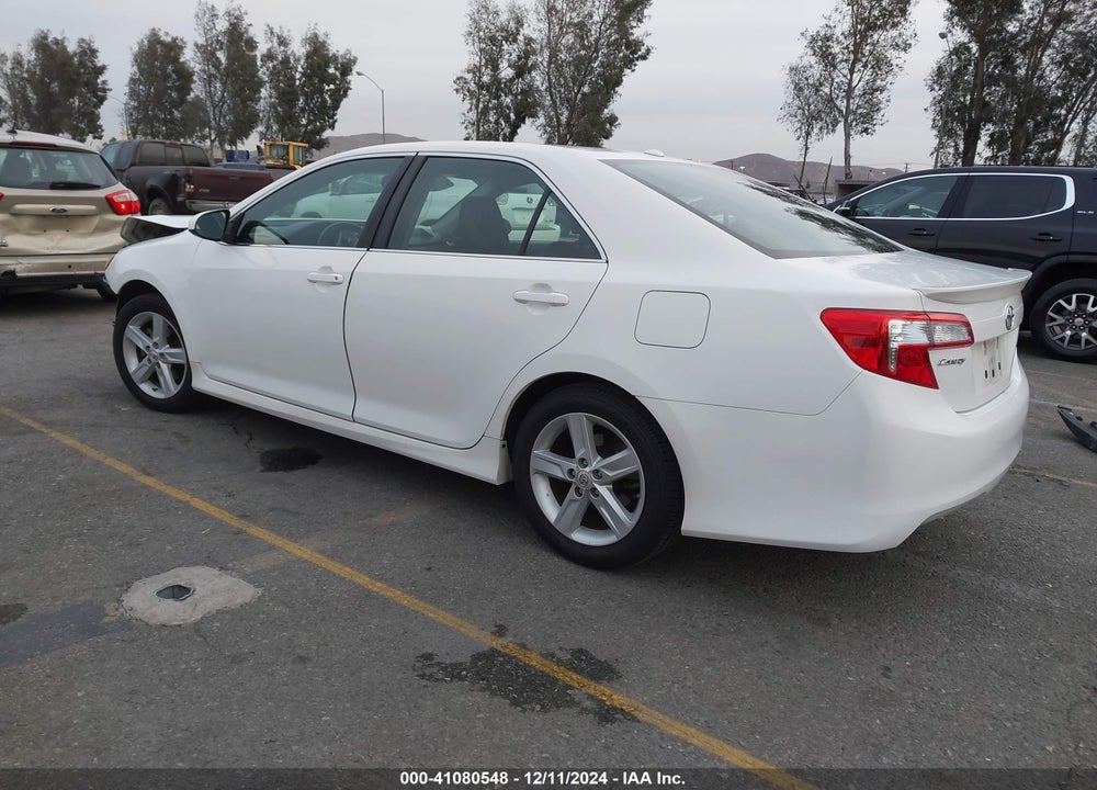 2012 TOYOTA CAMRY SE VIN: 4T1BF1FK8CU533275
