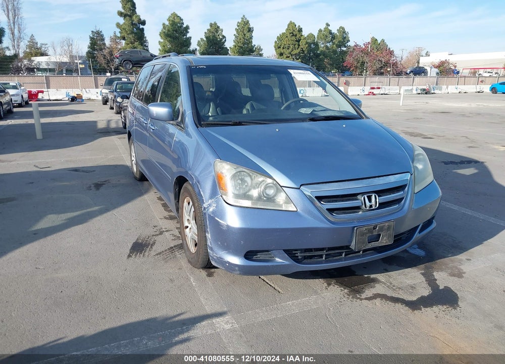2006 HONDA ODYSSEY EX-L VIN: 5FNRL38786B089828