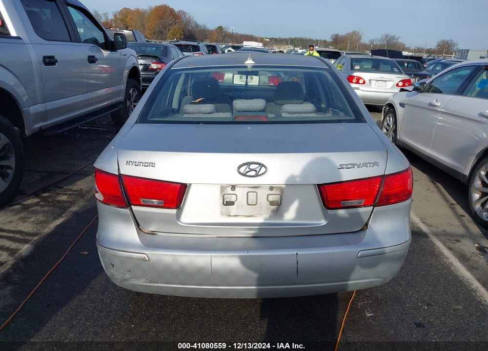 2009 HYUNDAI SONATA GLS VIN: 5NPET46C39H533921