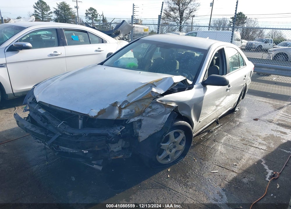 2009 HYUNDAI SONATA GLS VIN: 5NPET46C39H533921