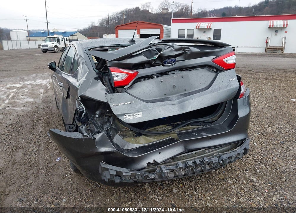 2016 FORD FUSION SE VIN: 3FA6P0H75GR336752