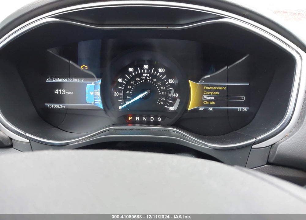 2016 FORD FUSION SE VIN: 3FA6P0H75GR336752