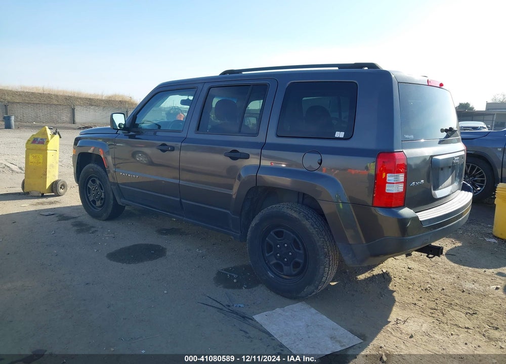 2015 JEEP PATRIOT SPORT VIN: 1C4NJRBB6FD312623