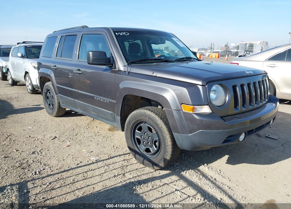 2015 JEEP PATRIOT SPORT VIN: 1C4NJRBB6FD312623