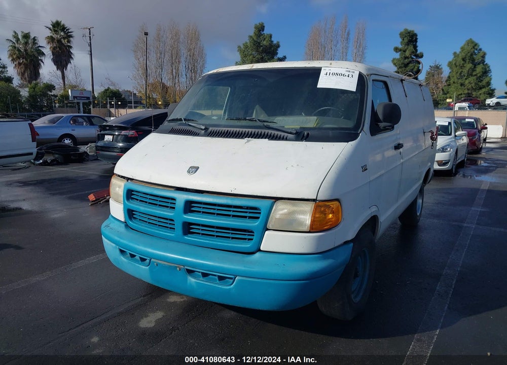 1998 DODGE RAM VAN 1500 COMMERCIAL/CONVERSION VIN: 2B7HB11X0WK113632