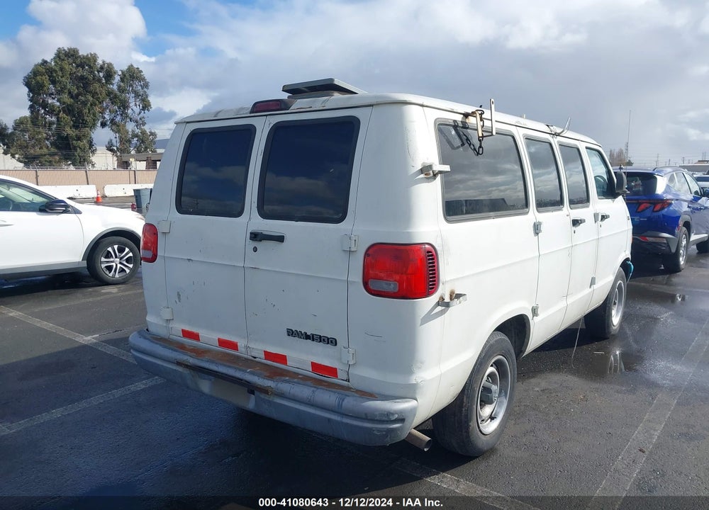 1998 DODGE RAM VAN 1500 COMMERCIAL/CONVERSION VIN: 2B7HB11X0WK113632
