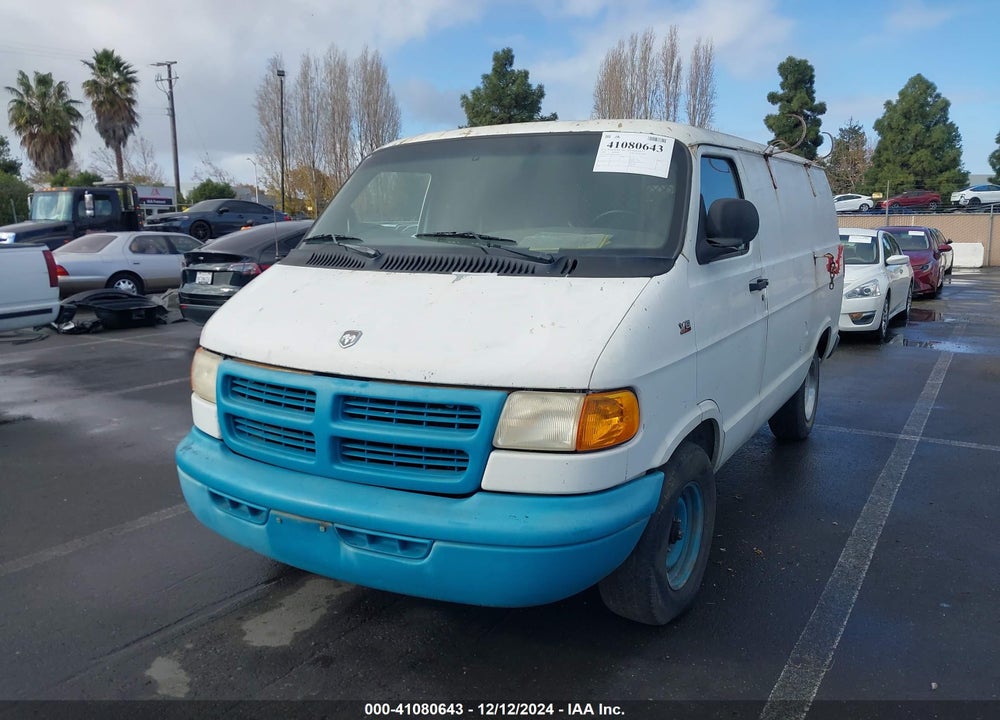 1998 DODGE RAM VAN 1500 COMMERCIAL/CONVERSION VIN: 2B7HB11X0WK113632