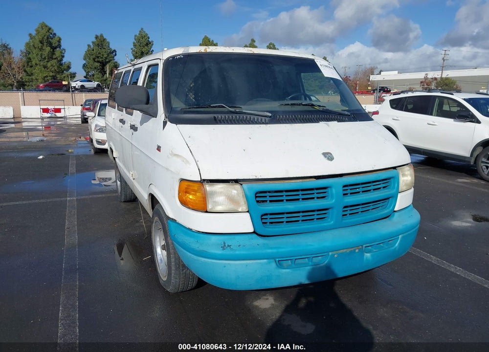 1998 DODGE RAM VAN 1500 COMMERCIAL/CONVERSION VIN: 2B7HB11X0WK113632