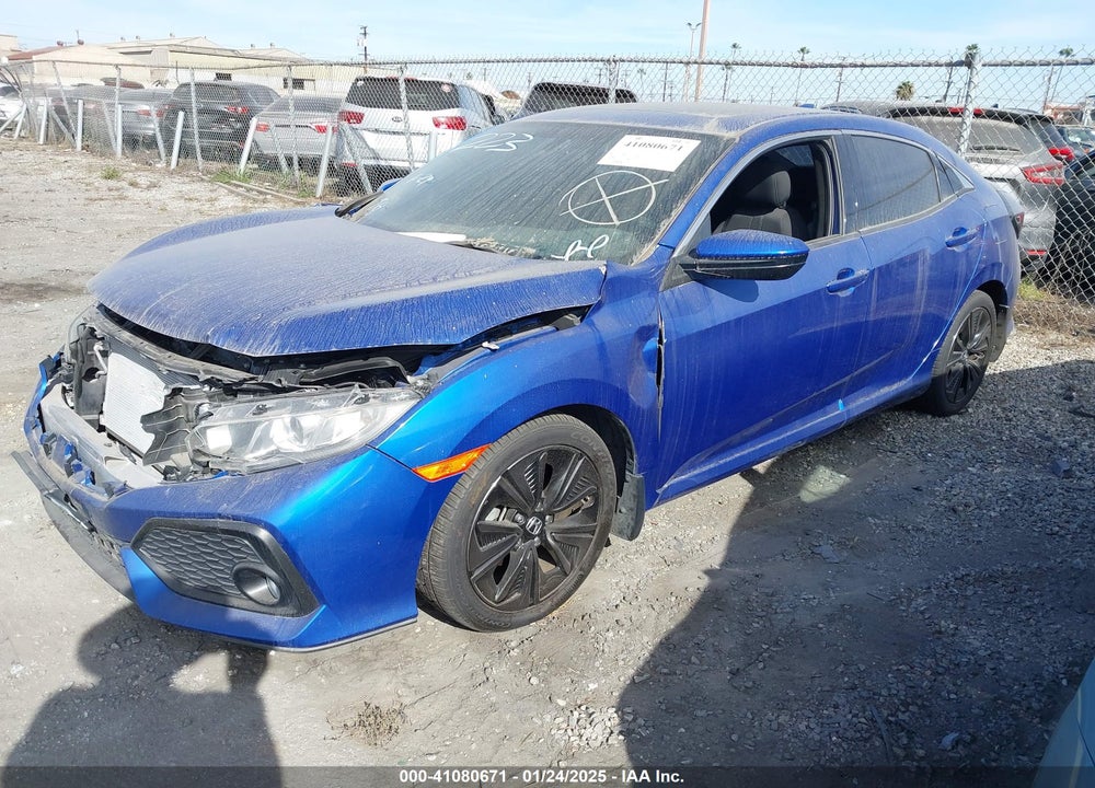 2018 HONDA CIVIC EX VIN: SHHFK7H50JU432876