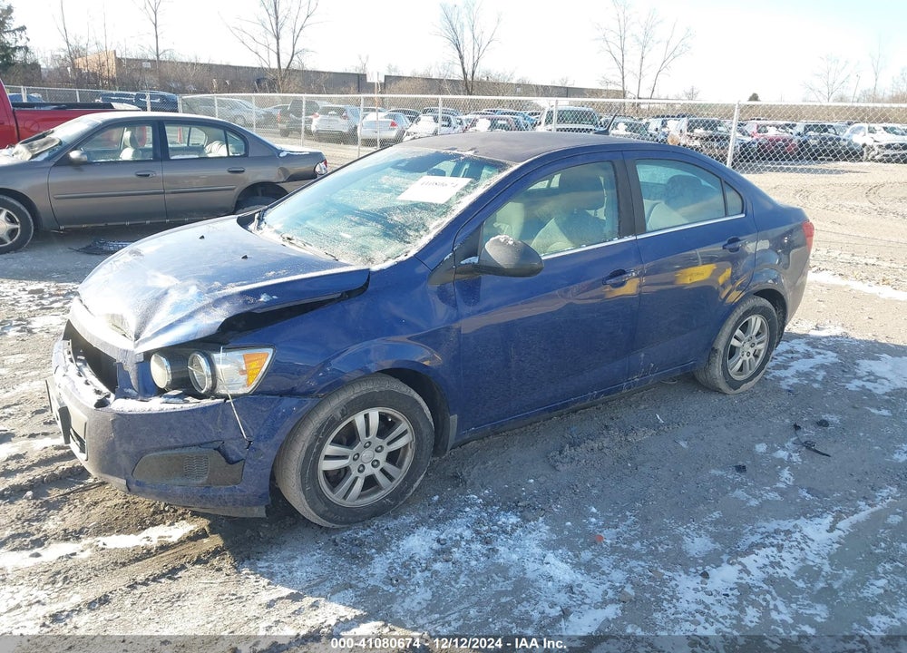 2014 CHEVROLET SONIC LT AUTO VIN: 1G1JC5SB4E4125714