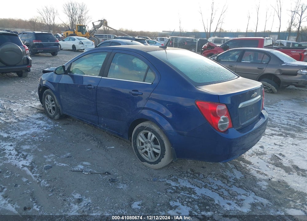2014 CHEVROLET SONIC LT AUTO VIN: 1G1JC5SB4E4125714