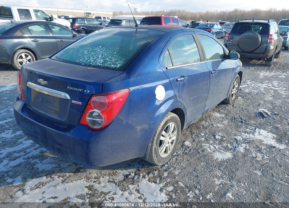 2014 CHEVROLET SONIC LT AUTO VIN: 1G1JC5SB4E4125714