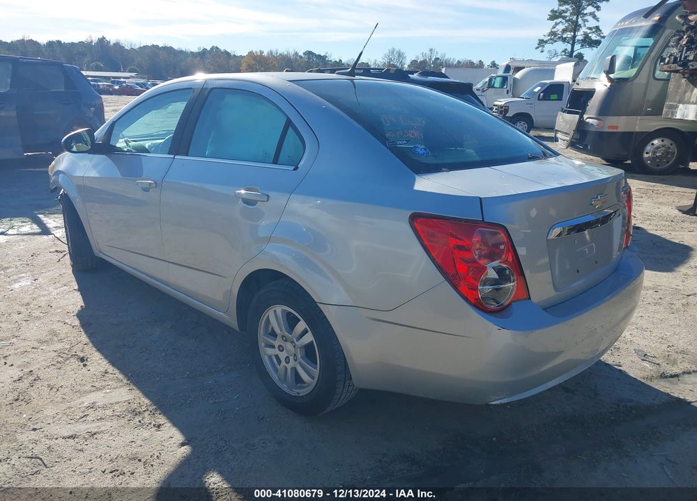 2013 CHEVROLET SONIC LT AUTO VIN: 1G1JC5SH4D4104994