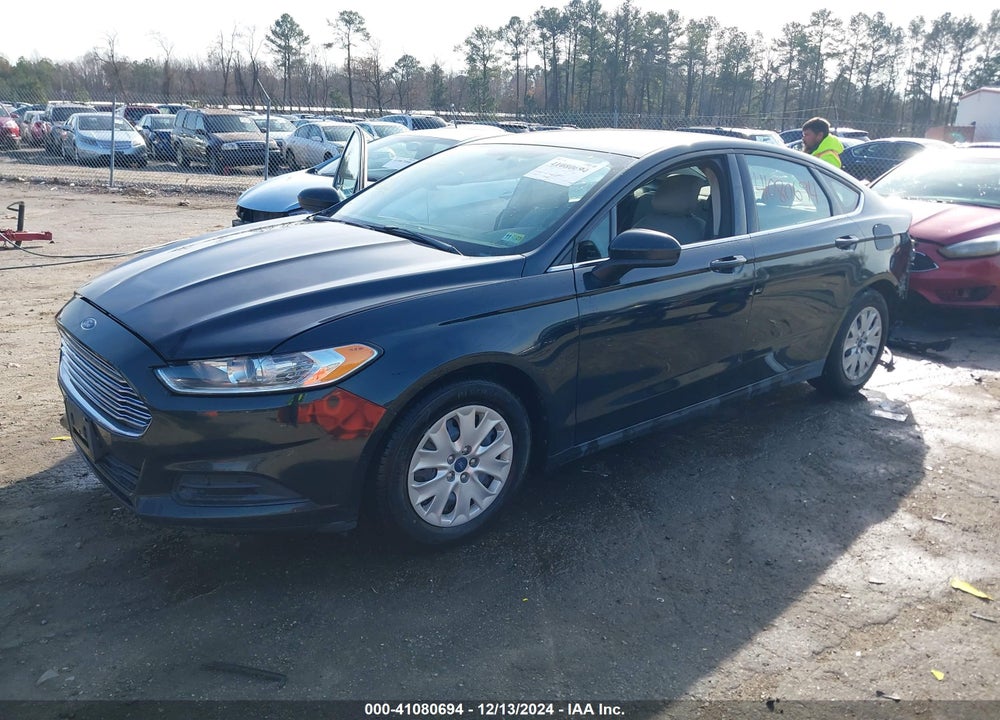 2014 FORD FUSION S VIN: 3FA6P0G73ER251679