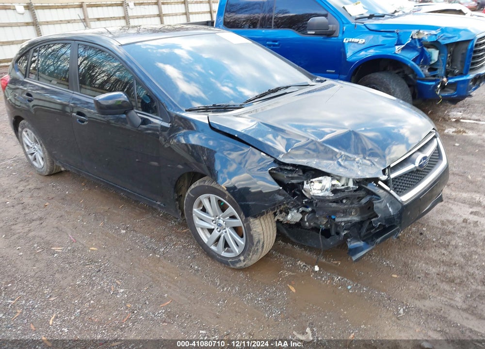 2015 SUBARU IMPREZA 2.0I PREMIUM VIN: JF1GPAC69FH255701
