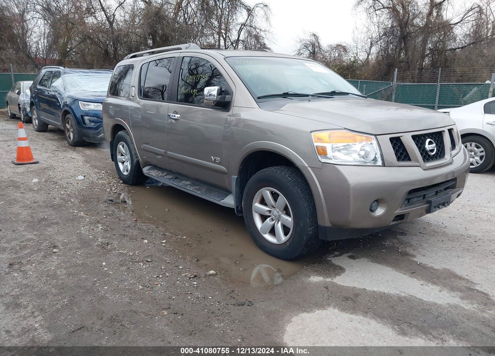 2008 NISSAN ARMADA SE VIN: 5N1BA08DX8N611693