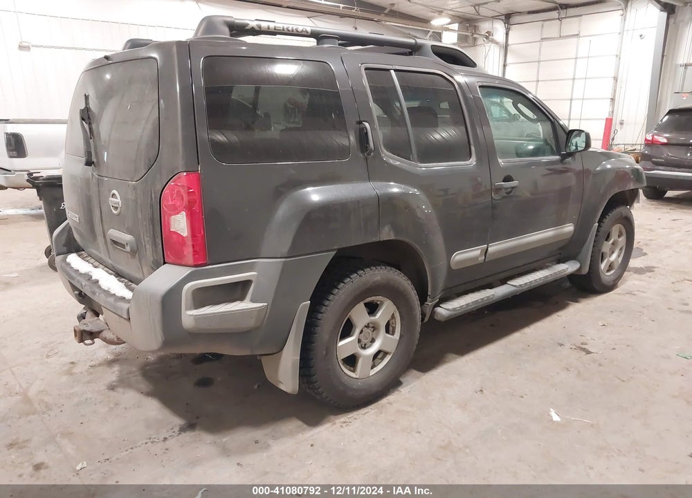 2005 NISSAN XTERRA S VIN: 5N1AN08W65C641153